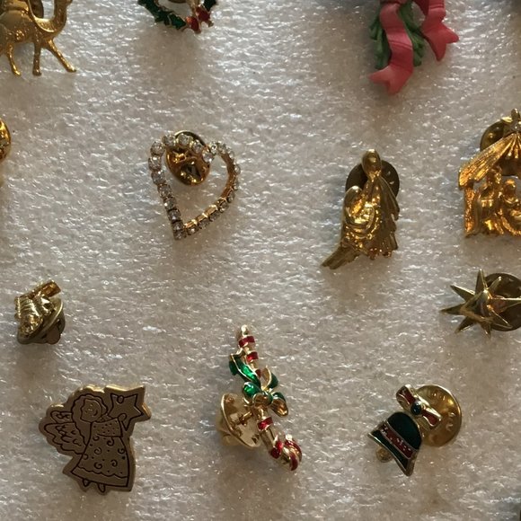 Tie Tack pins Accessories Colorful Bundle Of 23 Tie Tack Buttons Or